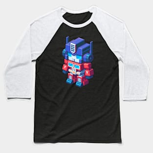 Chibi Optimus Prime Baseball T-Shirt